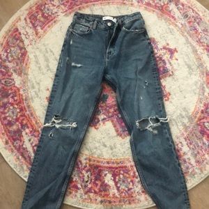 zara mom jeans
